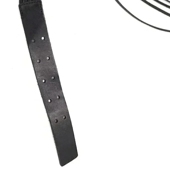 Vintage 00s Gap Leather Strappy Belt XS High Waisted Belt Vintage Leather Belt